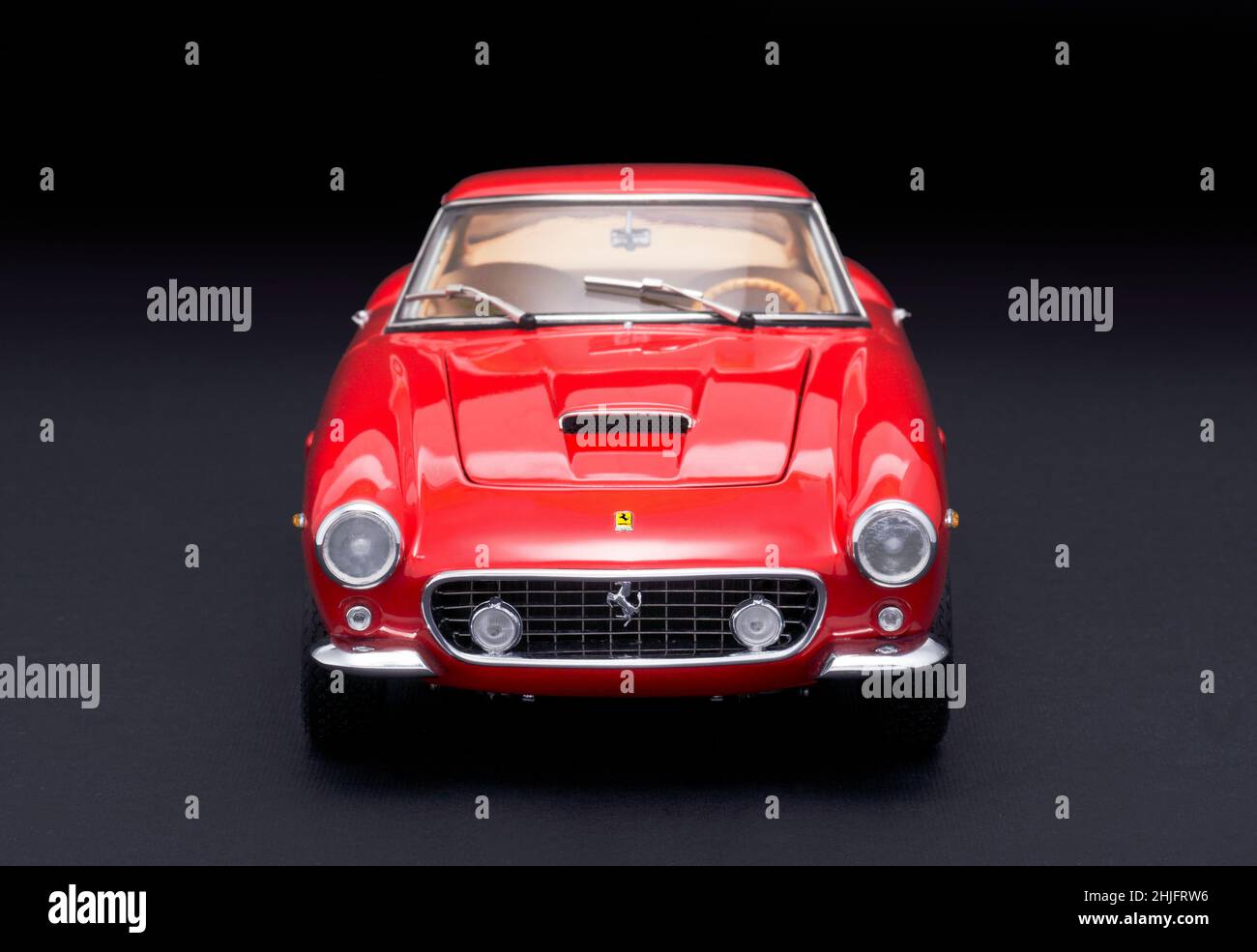 Druckguss-Modell von CMC des Ferrari 250GT SWB (1960) Stockfoto