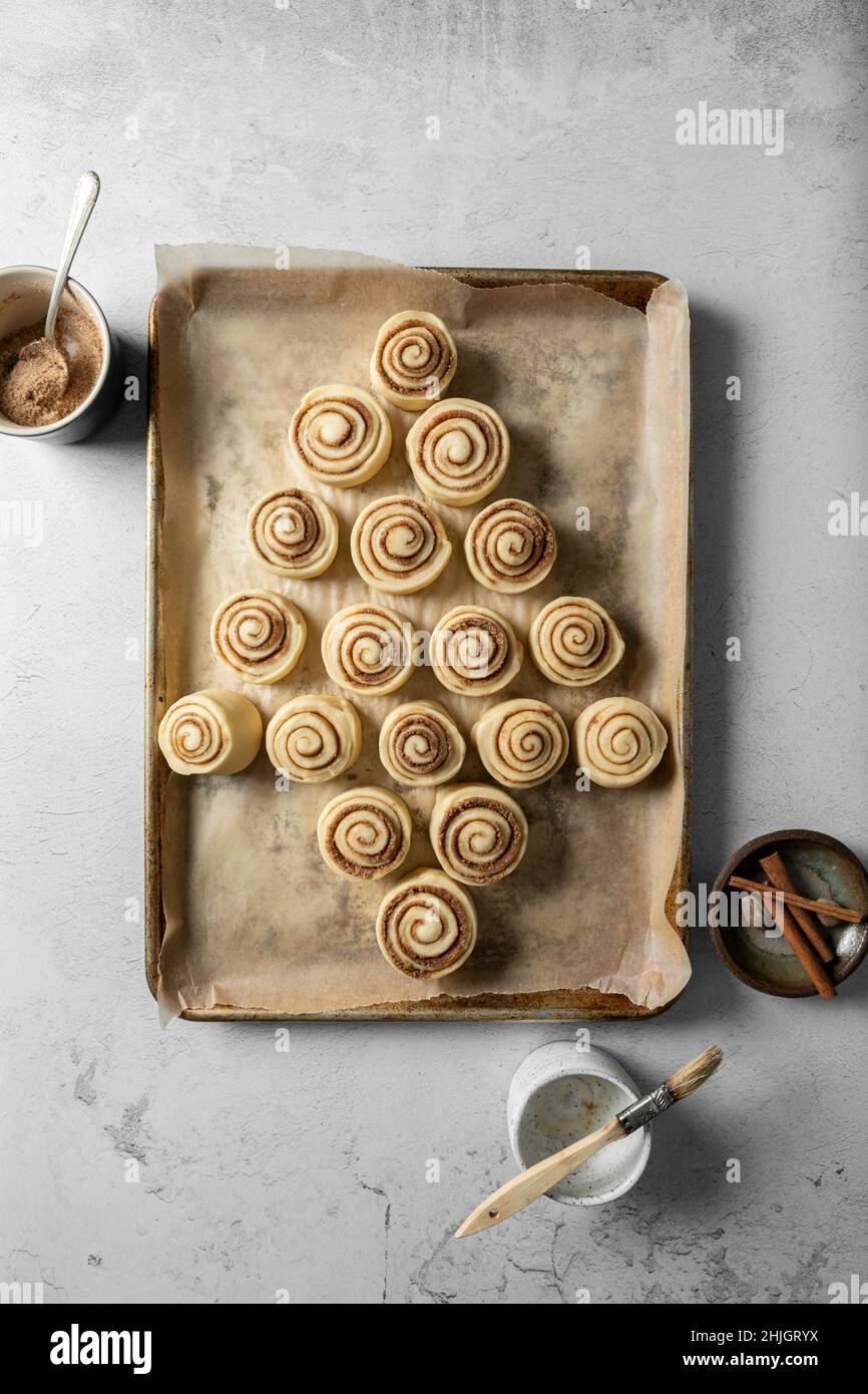 Kuchen zimtschnecke weihnachten -Fotos und -Bildmaterial in hoher ...