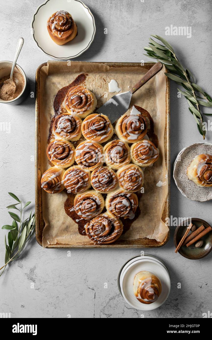 Kuchen zimtschnecke weihnachten -Fotos und -Bildmaterial in hoher ...