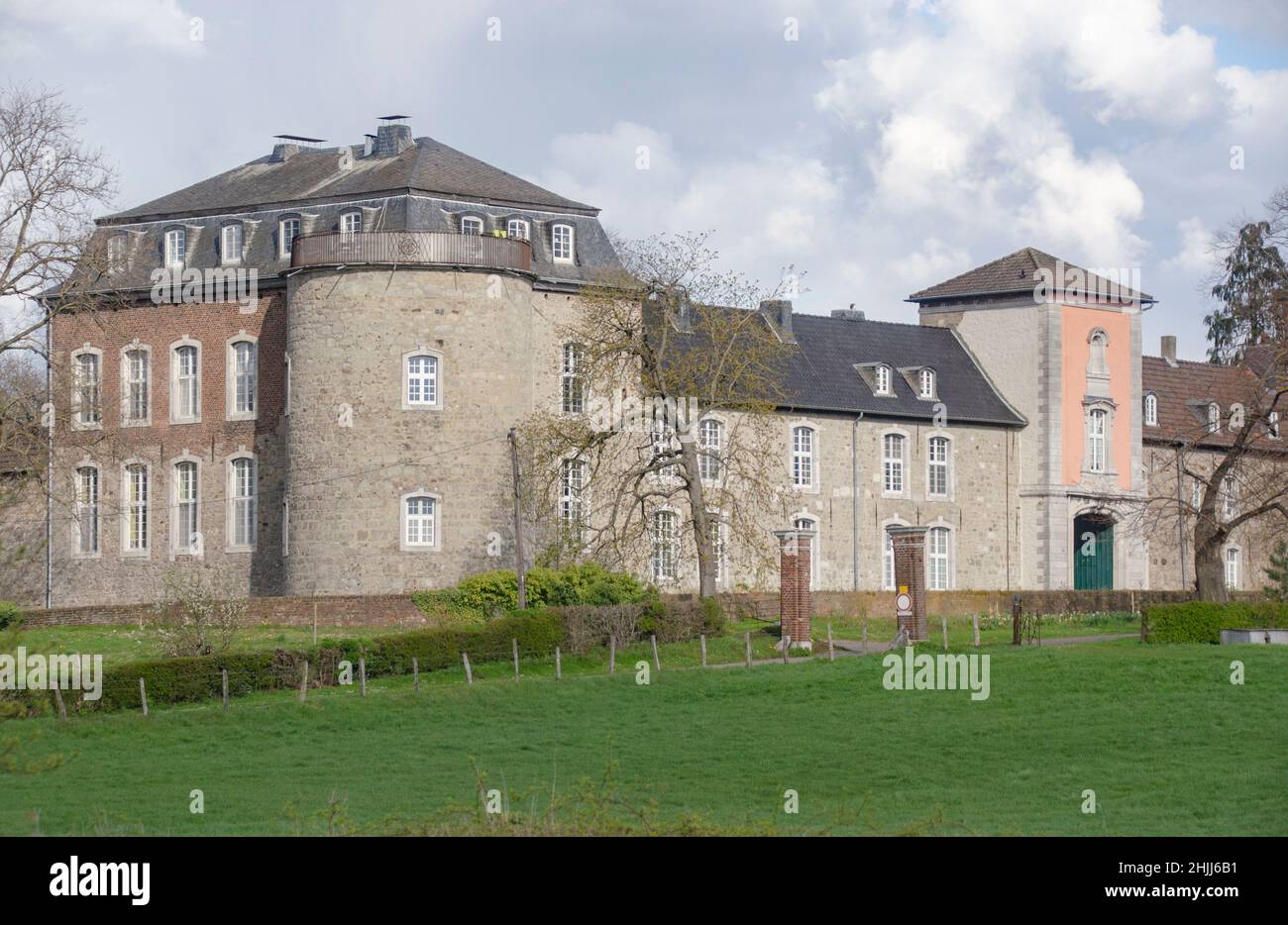 Das gut Kalkofen war einst eines der wichtigsten Gutshäuser im niederrheinwestfälischen Kaiserreich. Stockfoto
