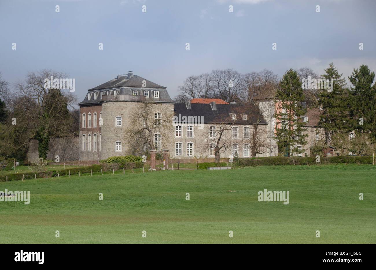 Das gut Kalkofen war einst eines der wichtigsten Gutshäuser im niederrheinwestfälischen Kaiserreich. Stockfoto