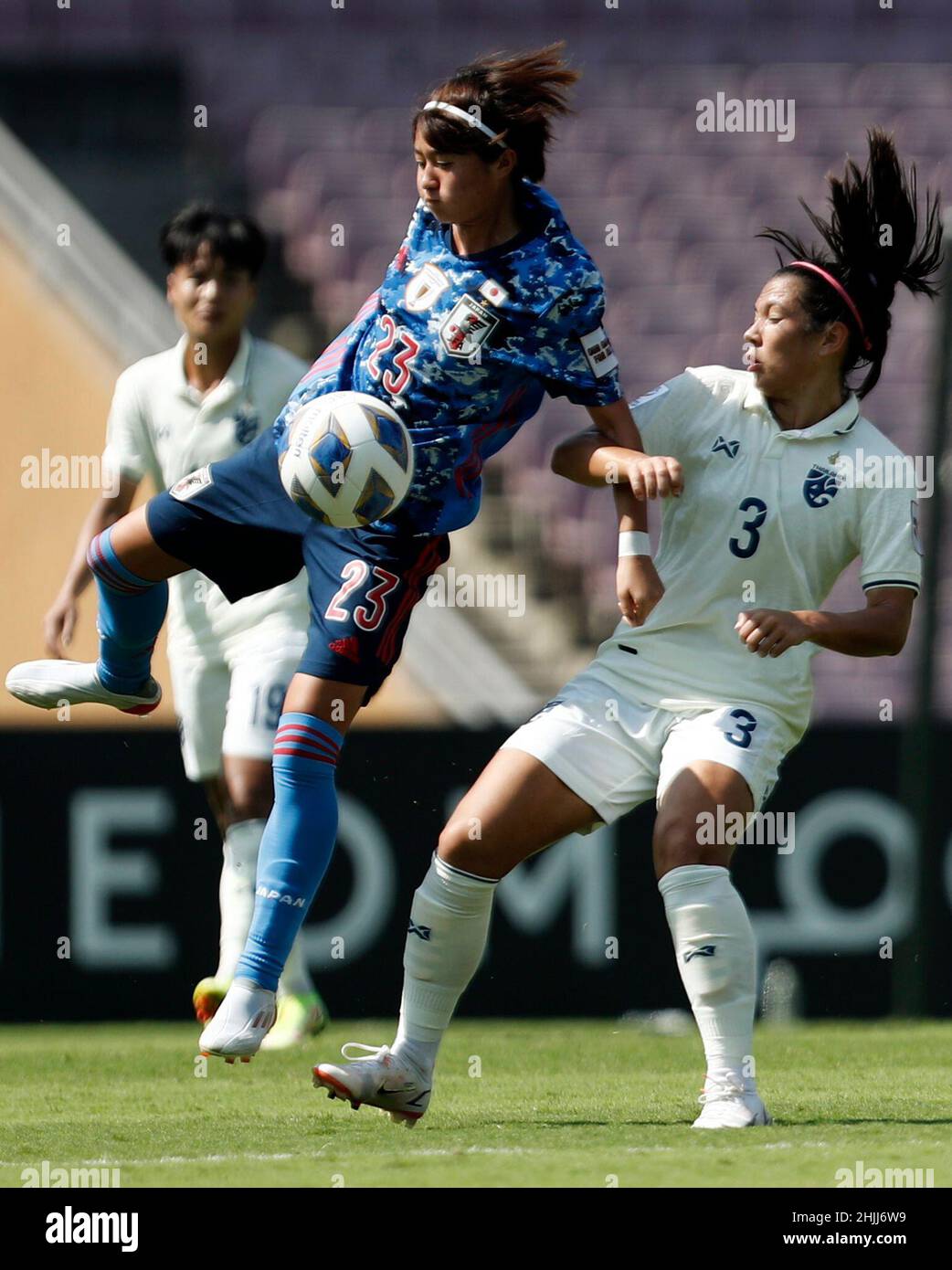 Fußball Asienmeisterschaft der Frauen Viertelfinale Japan gegen