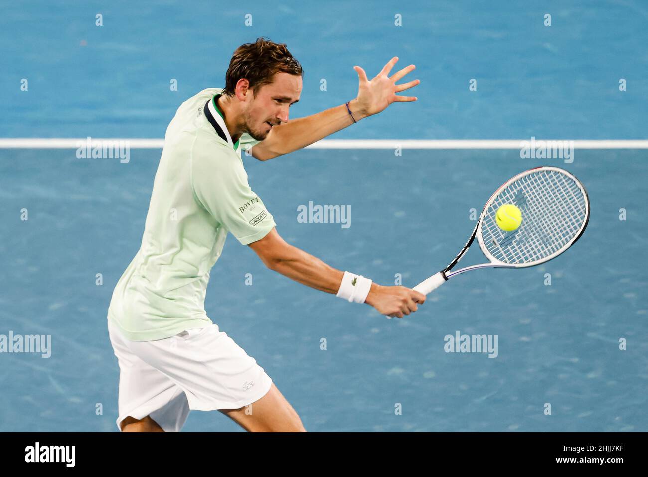 Melbourne, Australien. 30th Januar 2022. Tennis Grand Slam - Australian Open, Singles, Herren, Finale Nadal (Spanien) - Medvedev (Russland)