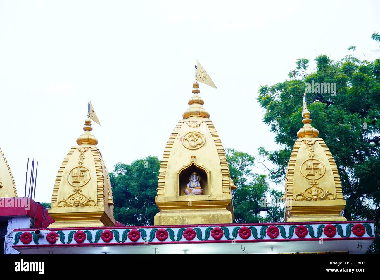 Historische und wunderbare tample in Connaught Place, delhi Stockfoto