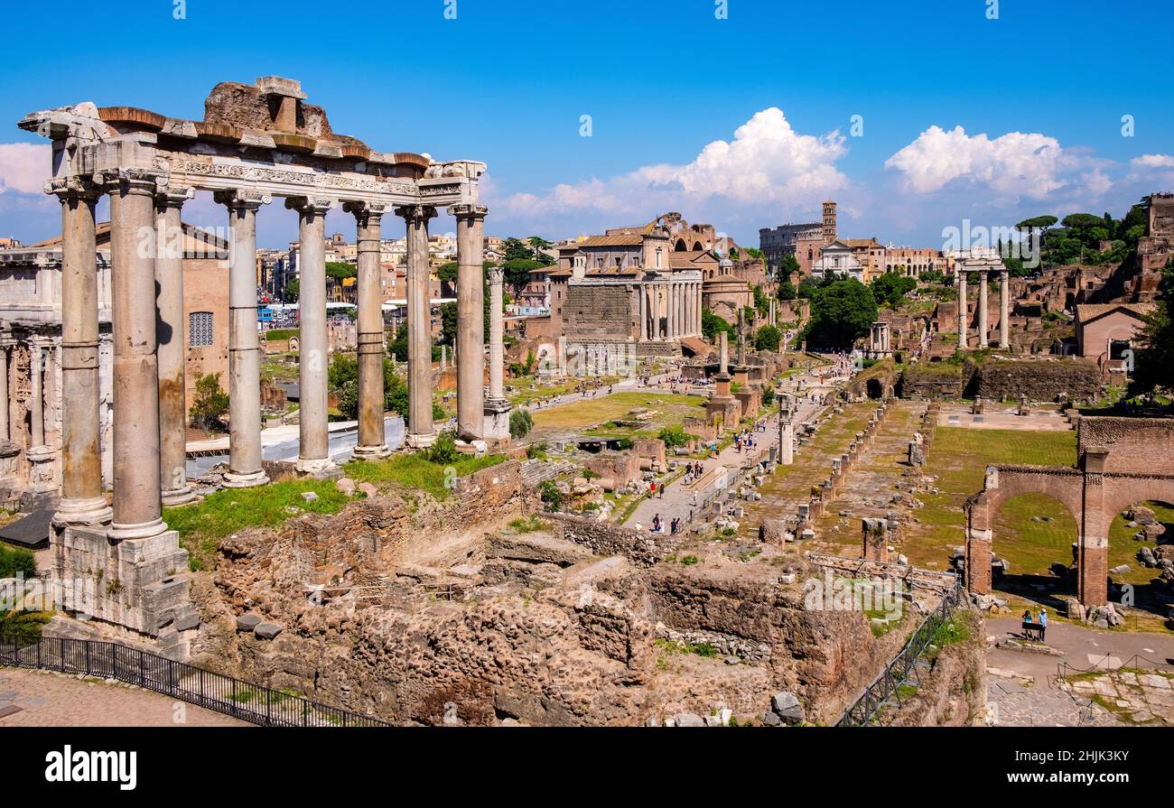 öffentlicher Platz Im Antiken Rom Historic centre of rome -Fotos und -Bildmaterial in hoher Auflösung