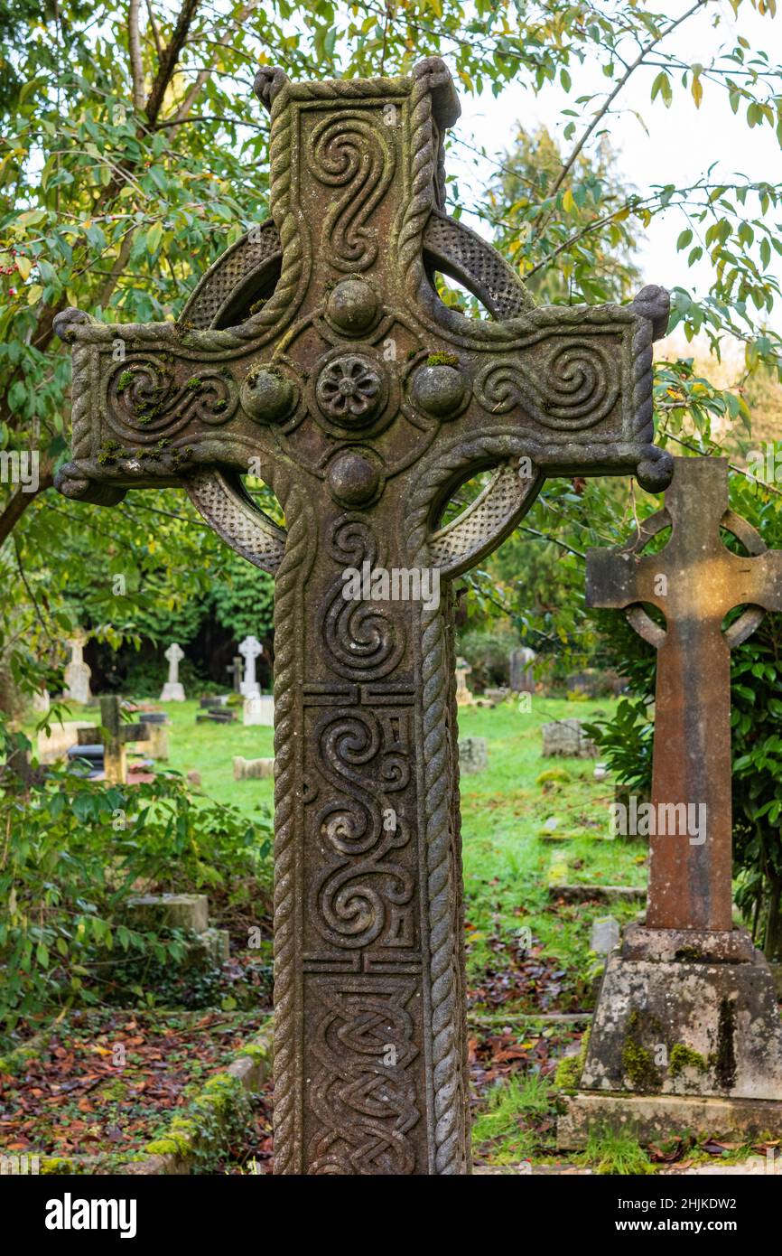 Keltischer kreuz grabstein -Fotos und -Bildmaterial in hoher Auflösung