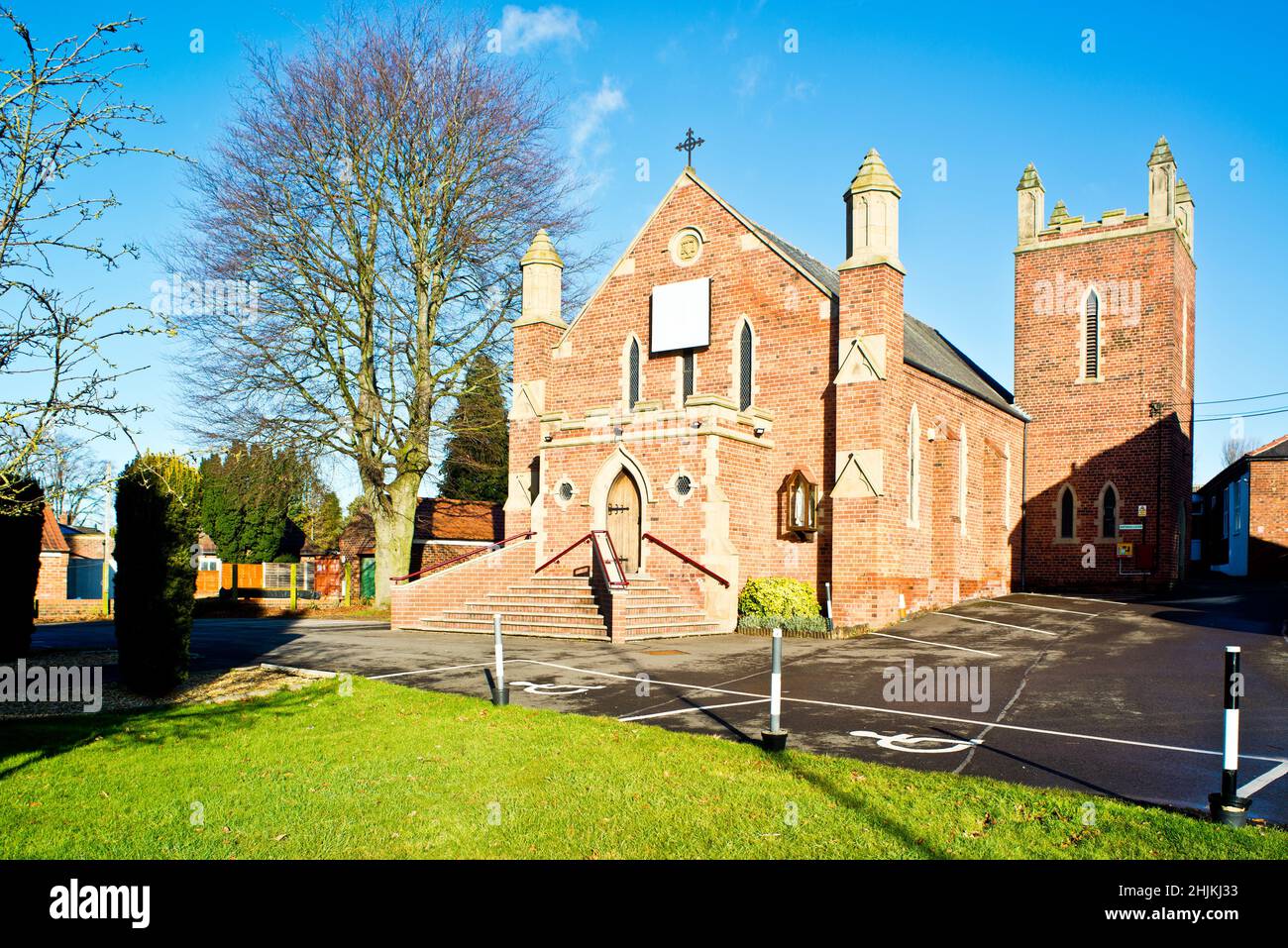 Sacred Heart Römisch-Katholische Kirche, Northallerton, North Yorkshire, England Stockfoto