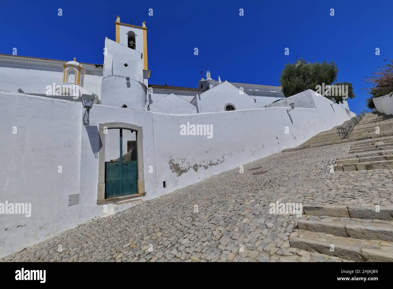 Causeway of the Seven Knights-Saint James Church Wall-Castle Hill. Tavira-Portugal-083 Stockfoto