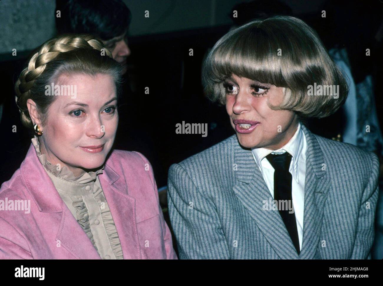 Grace Kelly Carol Channing 1982Photo von Adam Sculll/PHOTOlink /MediaPunch Stockfoto