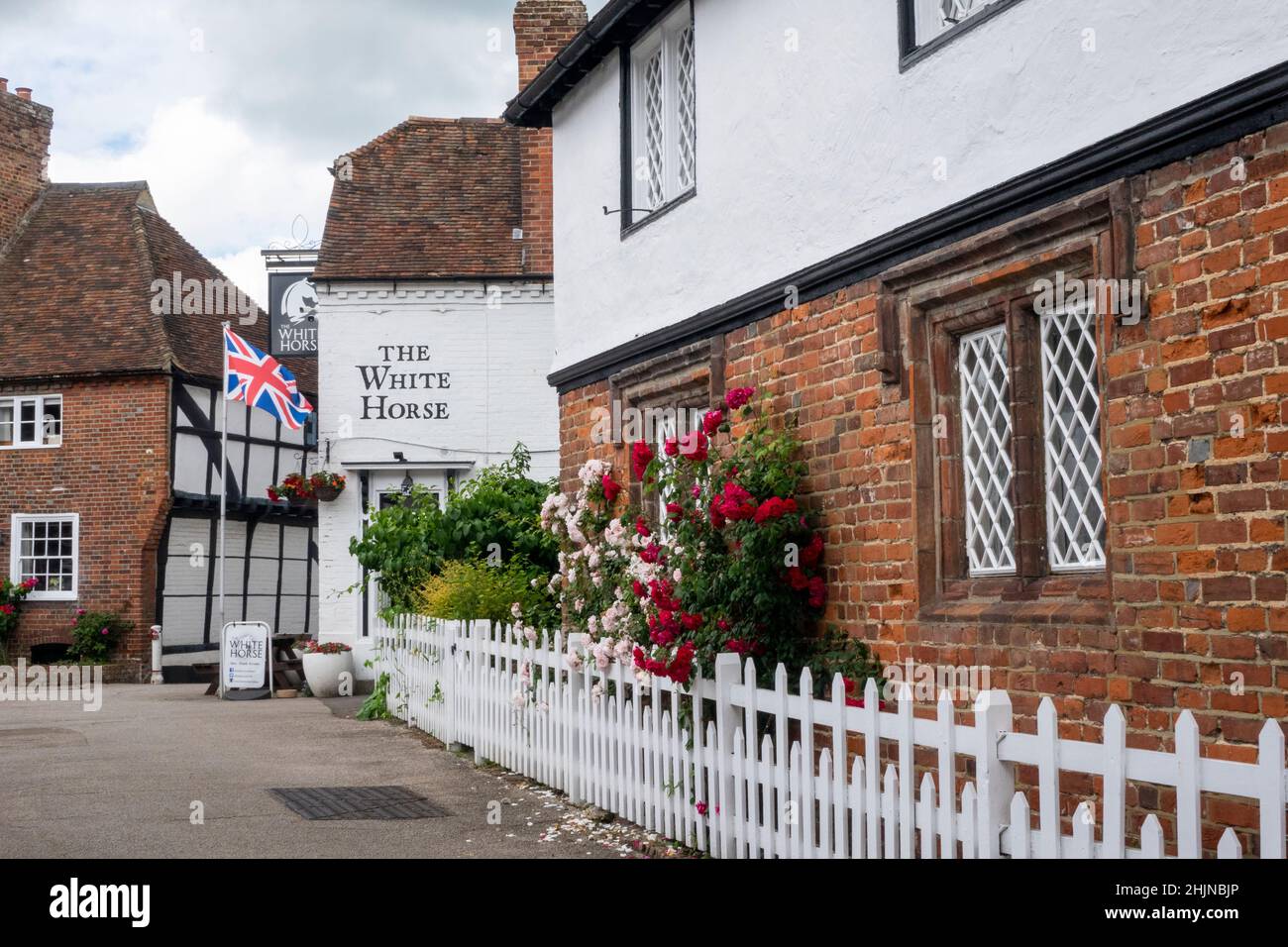 Chilham Village, Kent, Großbritannien Stockfoto