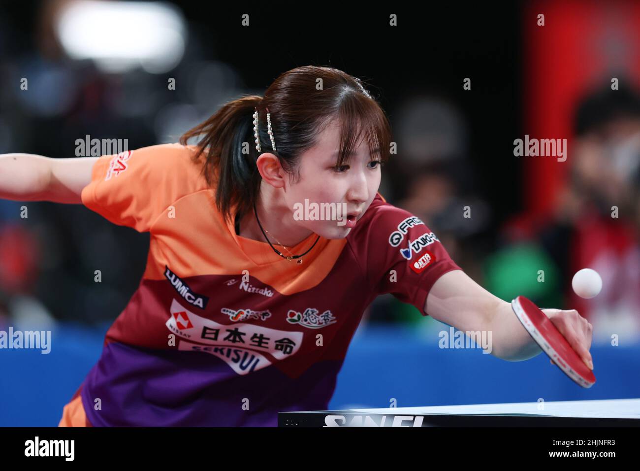 Tokio, Japan. 30th Januar 2022. Hina Hayata Tischtennis : Alle Japan ...