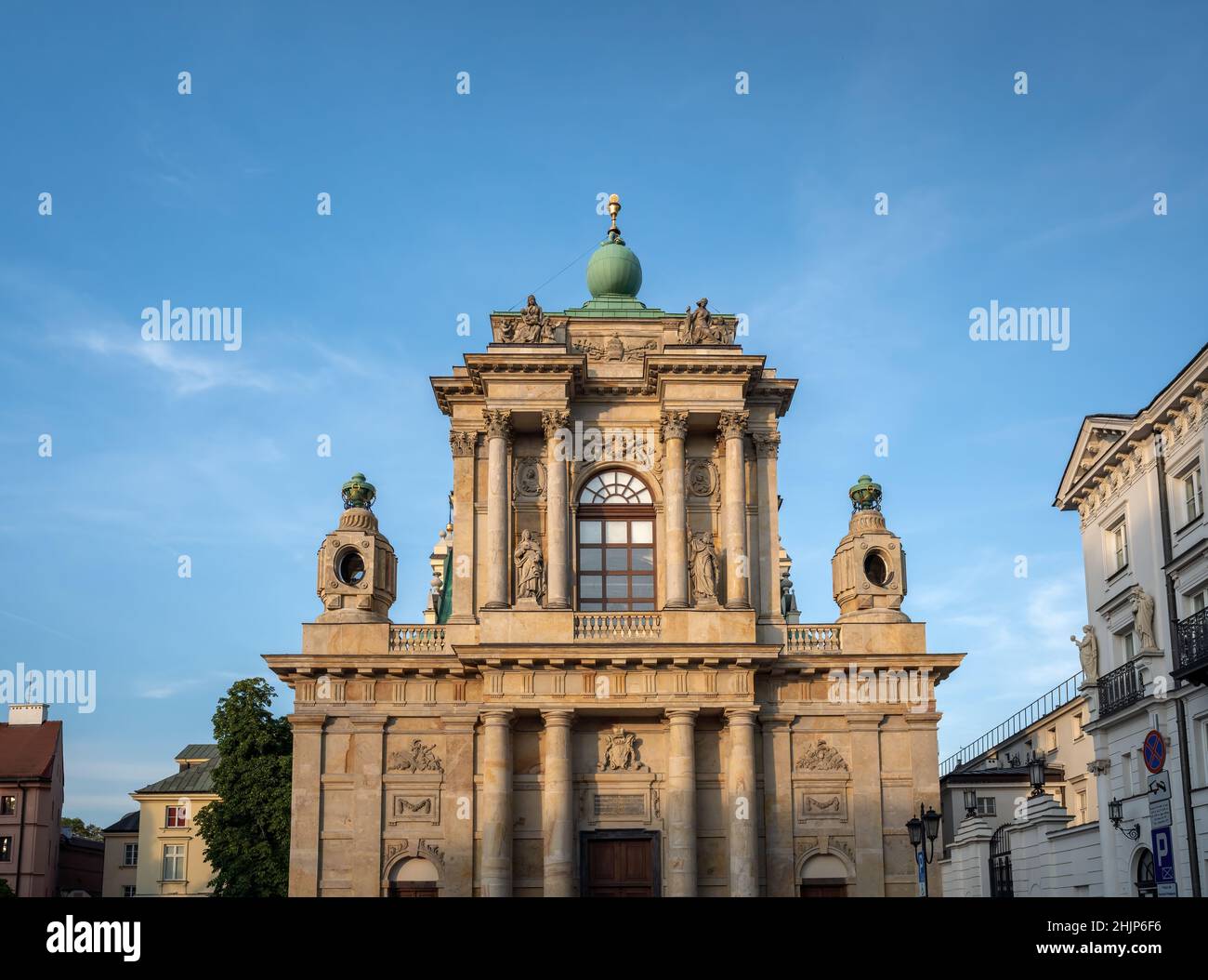 Karmelitenkirche - Warschau, Polen Stockfoto