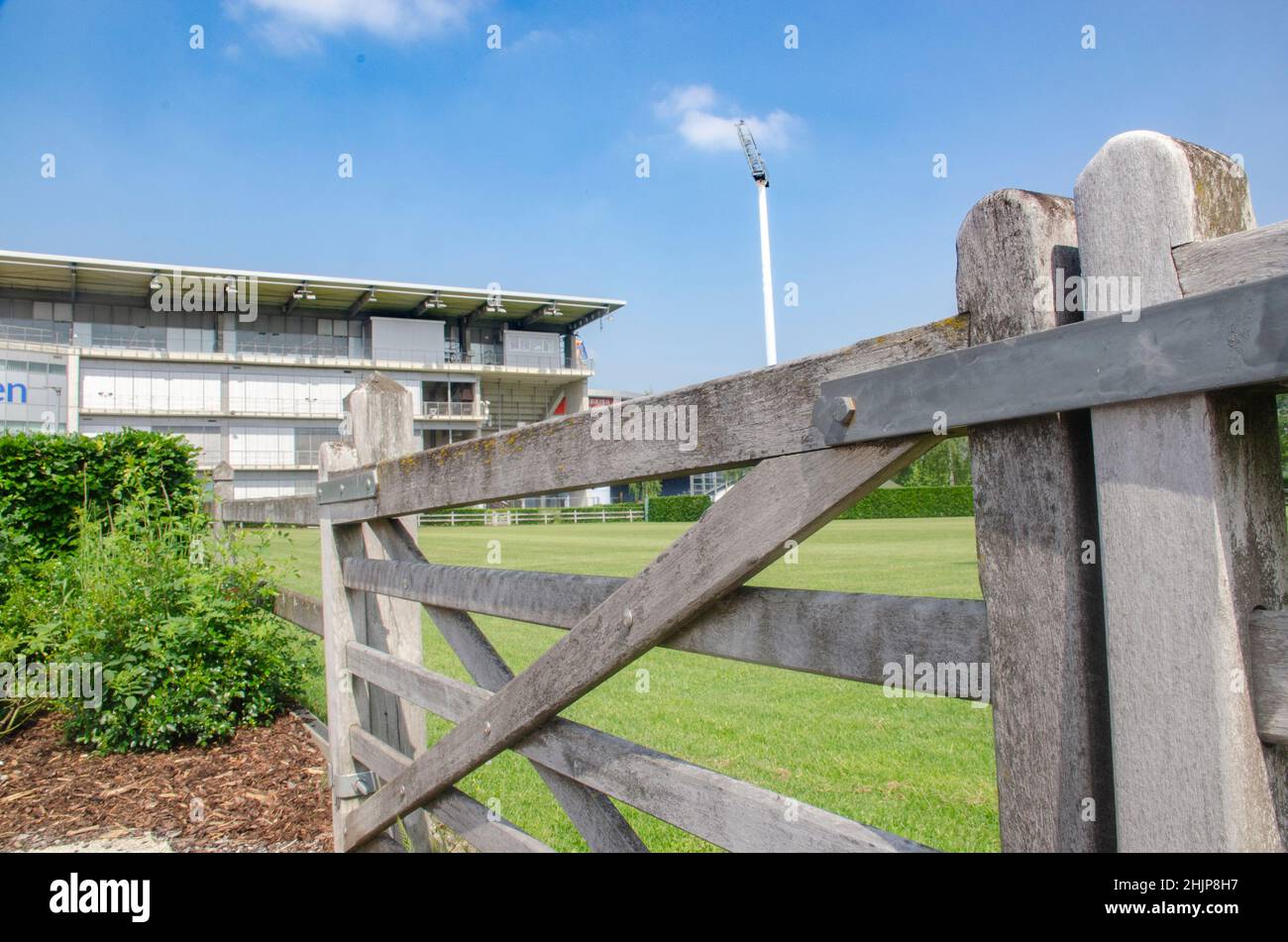 Aachen Juni 2021: Das CHIO-Stadion in Aachen Stockfoto