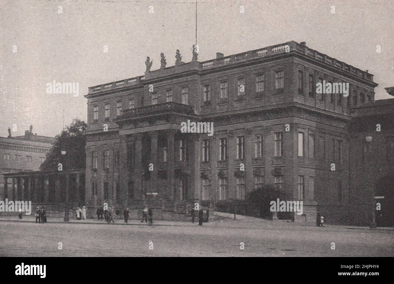Die königliche Residenz, heute eine Kunstgalerie. Berlin (1923) Stockfoto