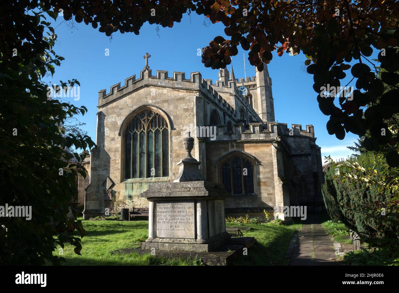 St. Nicolas Church, Newbury, Bekshire, England Stockfoto