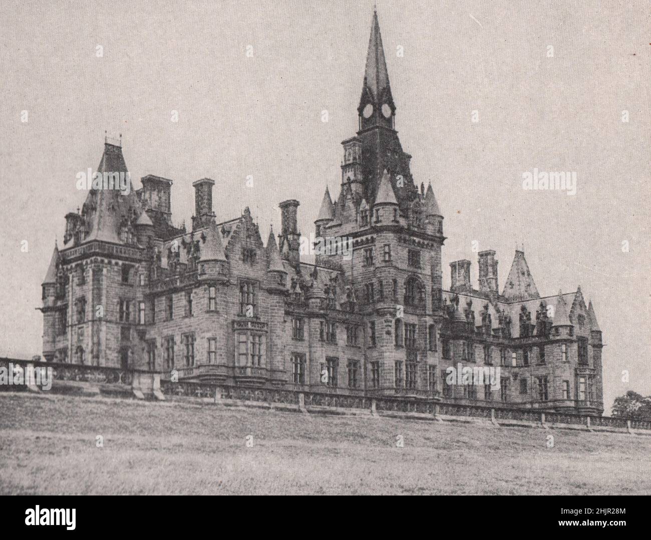 Edler Haufen einer großen schottischen öffentlichen Schule. Schottland. Edinburgh (1923) Stockfoto