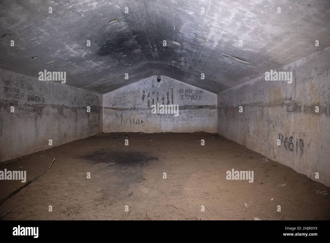 Ludwikowice Klodzkie, Polen - 11. Januar 2022. Molke. Projekt Riese. Ein Projekt, das geschaffen wurde, um wichtige deutsche Hauptquartiere und Fabriken zu errichten Stockfoto