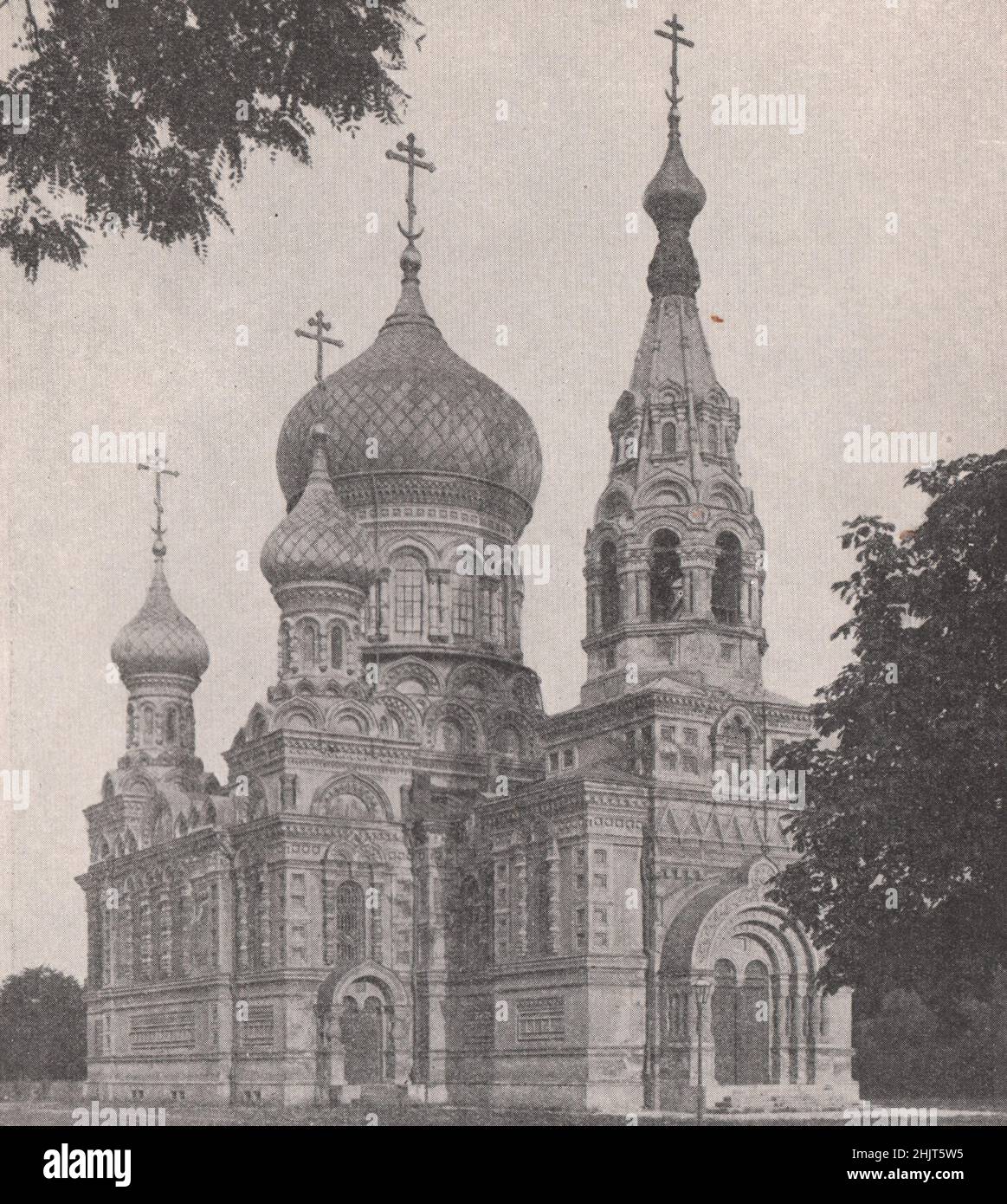 Griechisch-katholische Kirche des Erzengels Michael. Polen. Warschau (1923) Stockfoto