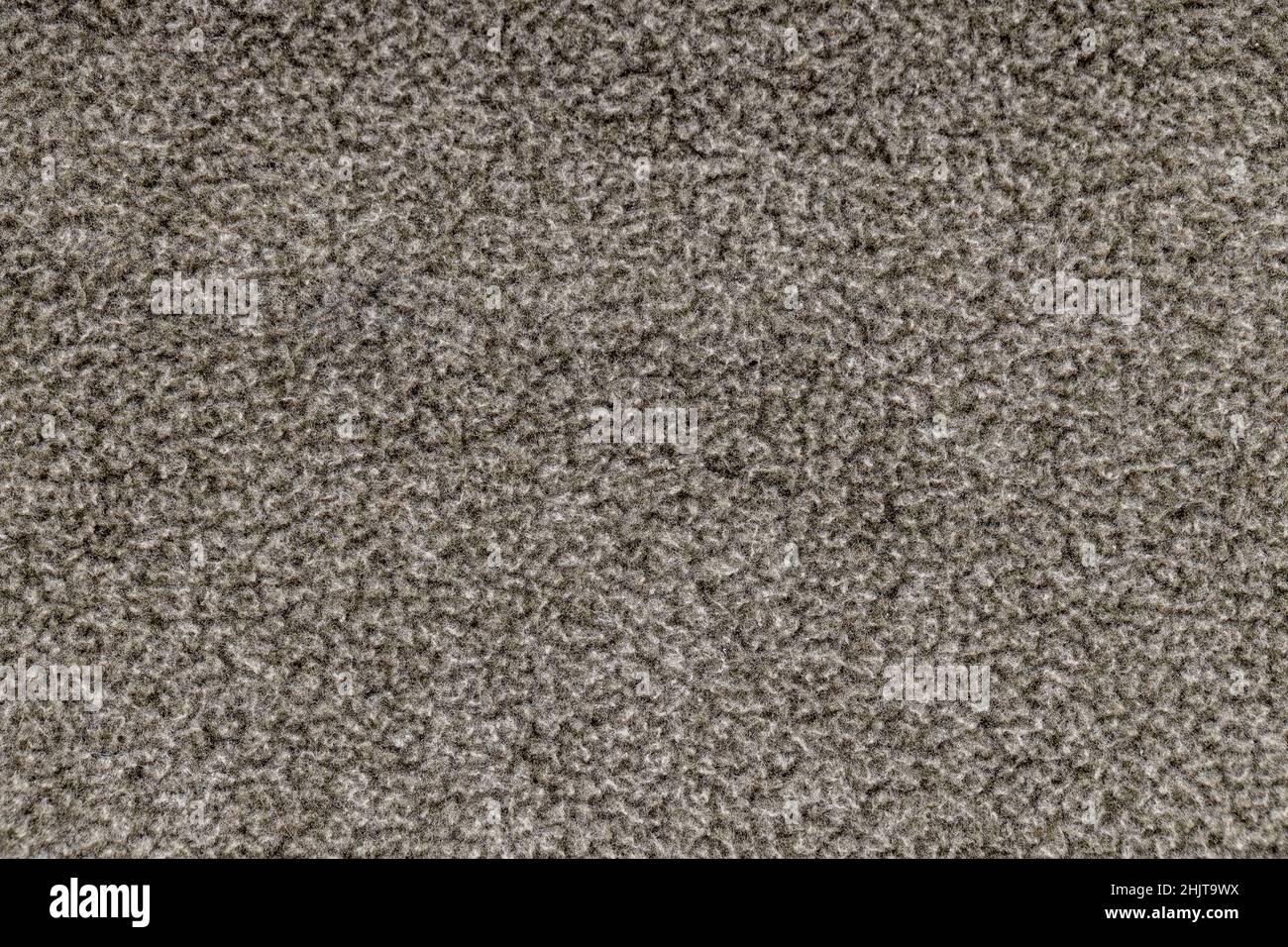 Dunkelgraue Leinenstruktur hautnah Stockfoto