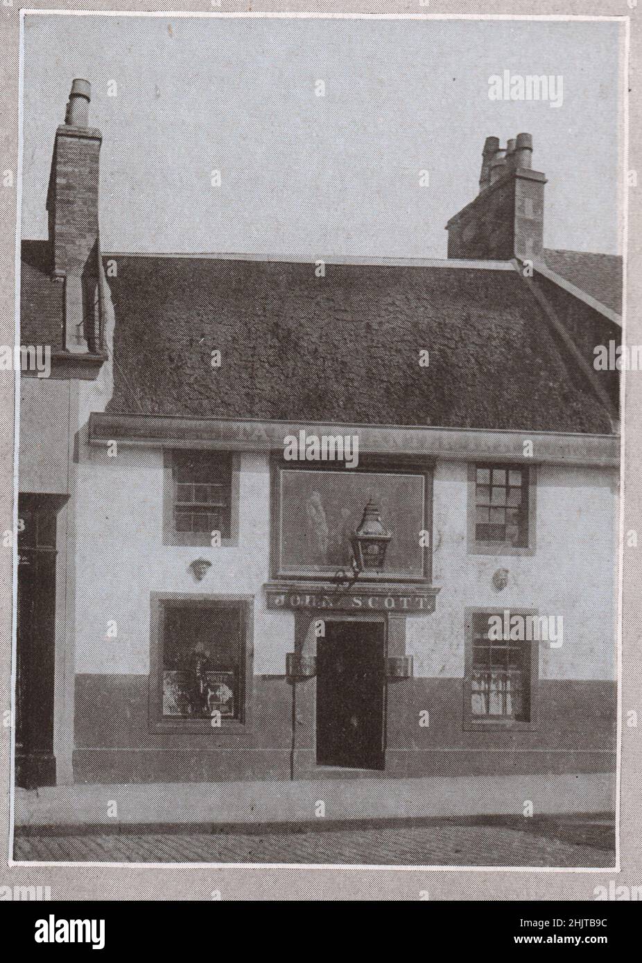 TAM O'Shanter Inn, Ayr. Ayrshire (1913) Stockfoto