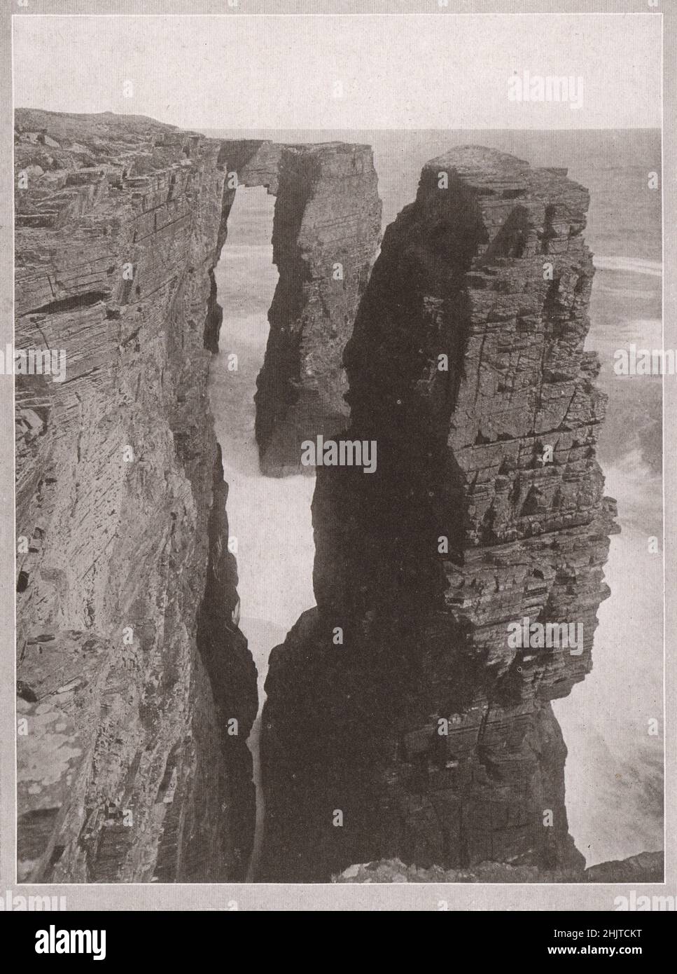 „The Brig O“-Straßenbahnen“, Wick. Caithness (1913) Stockfoto