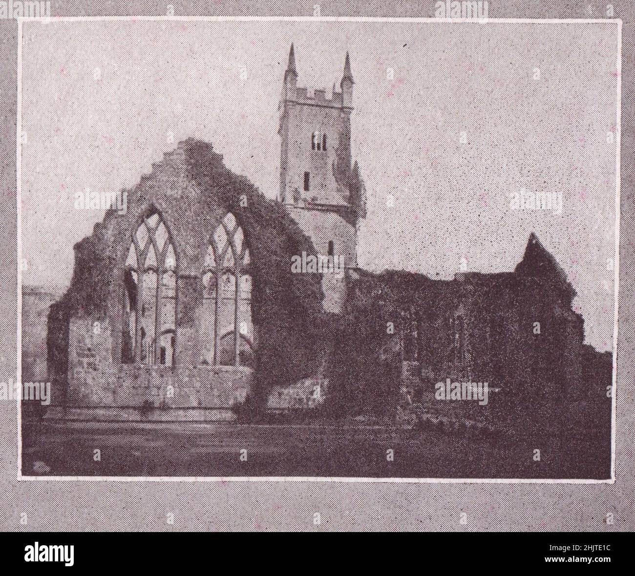 Abbey Ruins, Ennis. County Clare (1913) Stockfoto