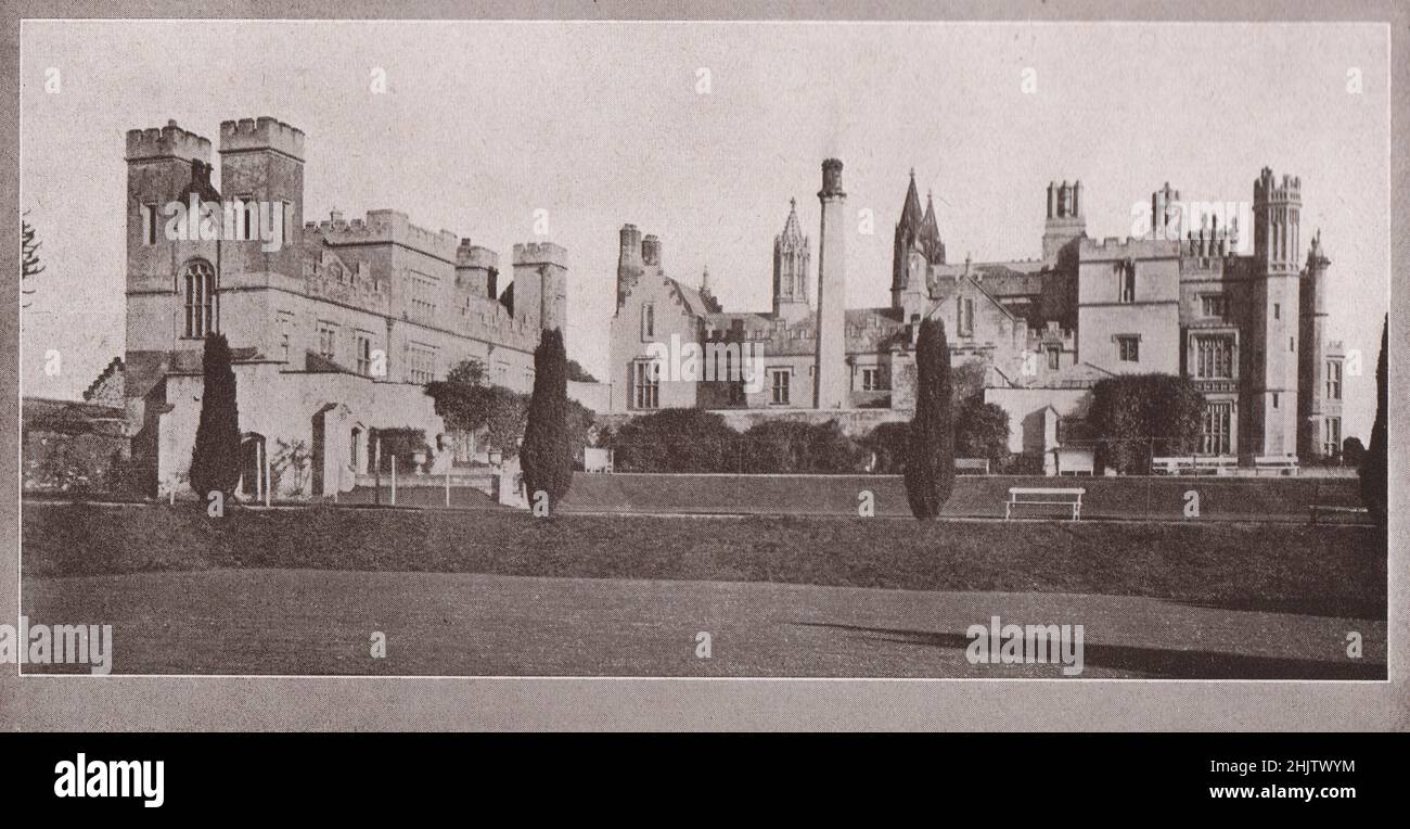 Conishead Priory. Lancashire (1913) Stockfoto