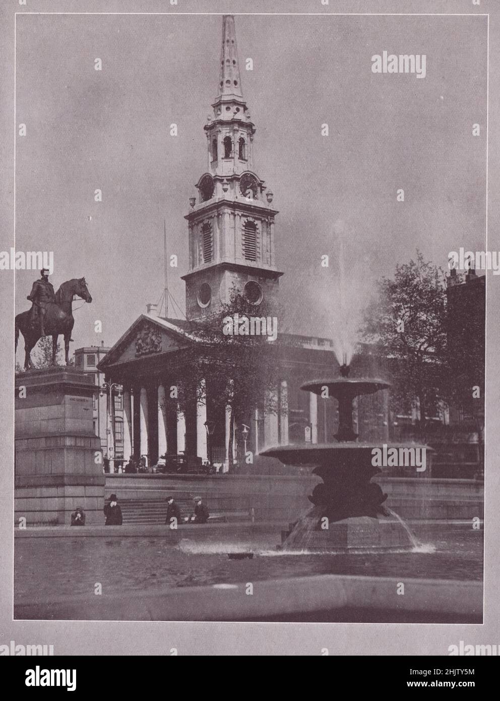 St. Martin-in-the-Fields. London (1913) Stockfoto