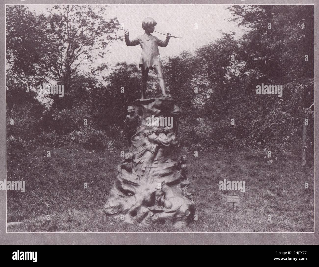 Peter Pan Statue, Kensington Gardens. London (1913) Stockfoto