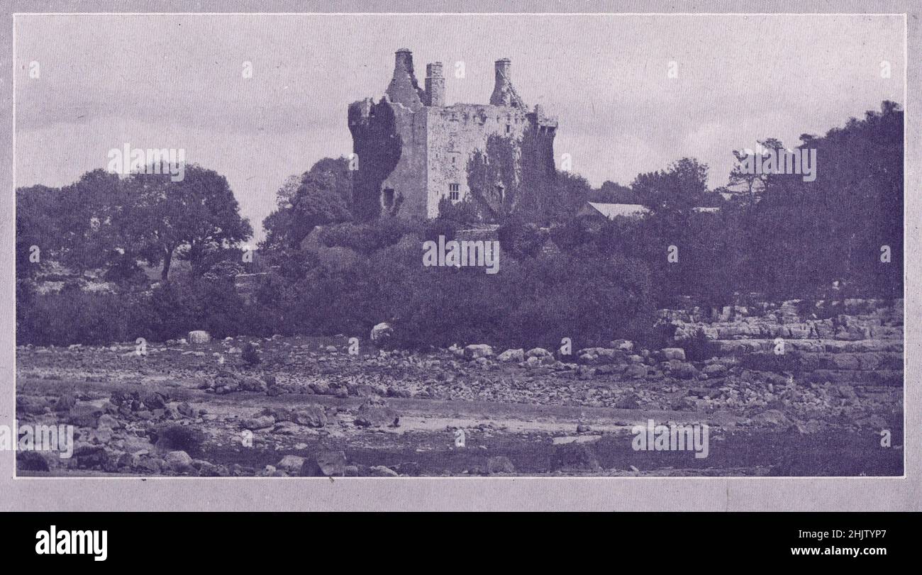 Lough Mask Castle, Ballinrobe. County Mayo (1913) Stockfoto