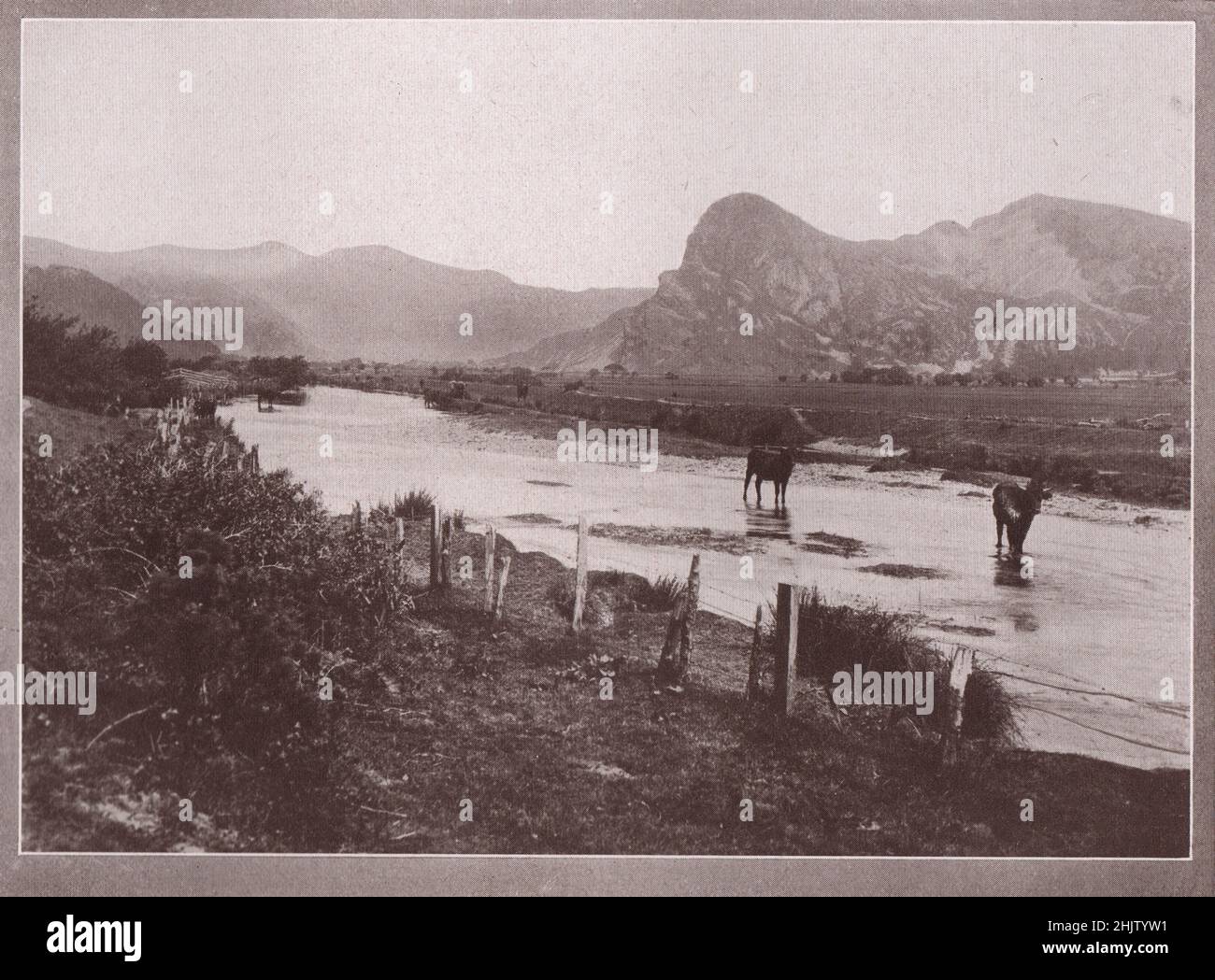 Dysynni Valley und Cader Idris. Merionethshire (1913) Stockfoto