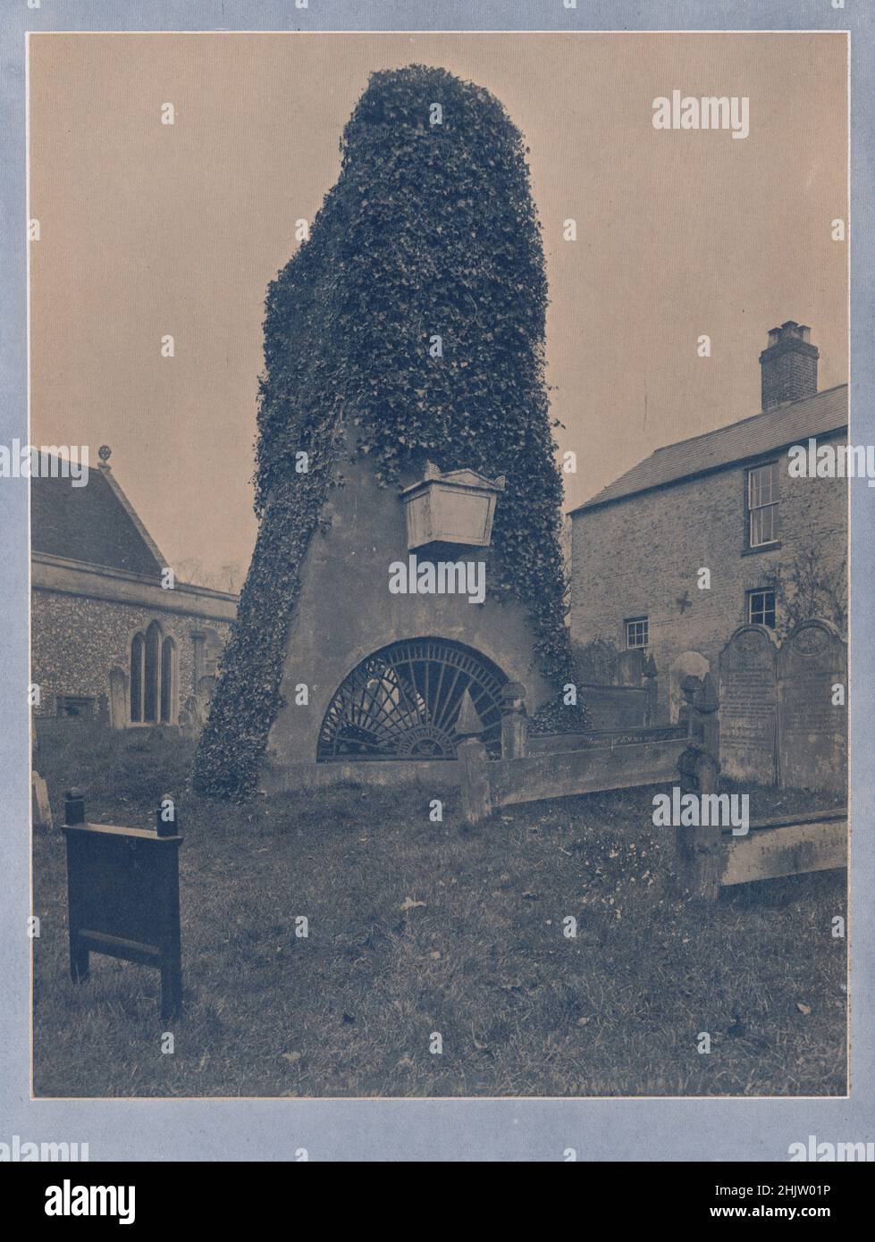 Das Grab über der Erde, Pinner Kirchhof. Middlesex (1913) Stockfoto