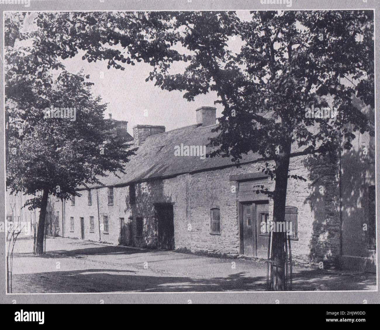In Old Machynlleth. Montgomeryshire (1913) Stockfoto