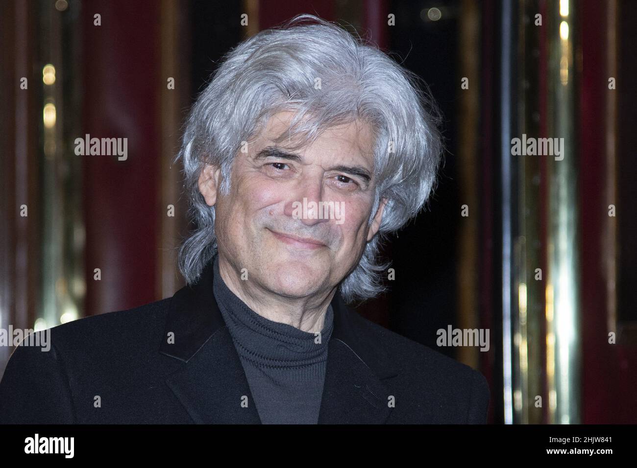 Georges Corraface bei der Premiere von Super Heros Malgre Lui im Grand Rex Kino in Paris, Frankreich am 31. Januar 2022. Foto von Aurore Marechal/ABACAPRESS.COM Stockfoto