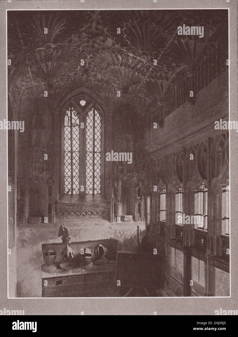 Chantry, St. Mary's Church, Warwick. Warwickshire (1923) Stockfoto