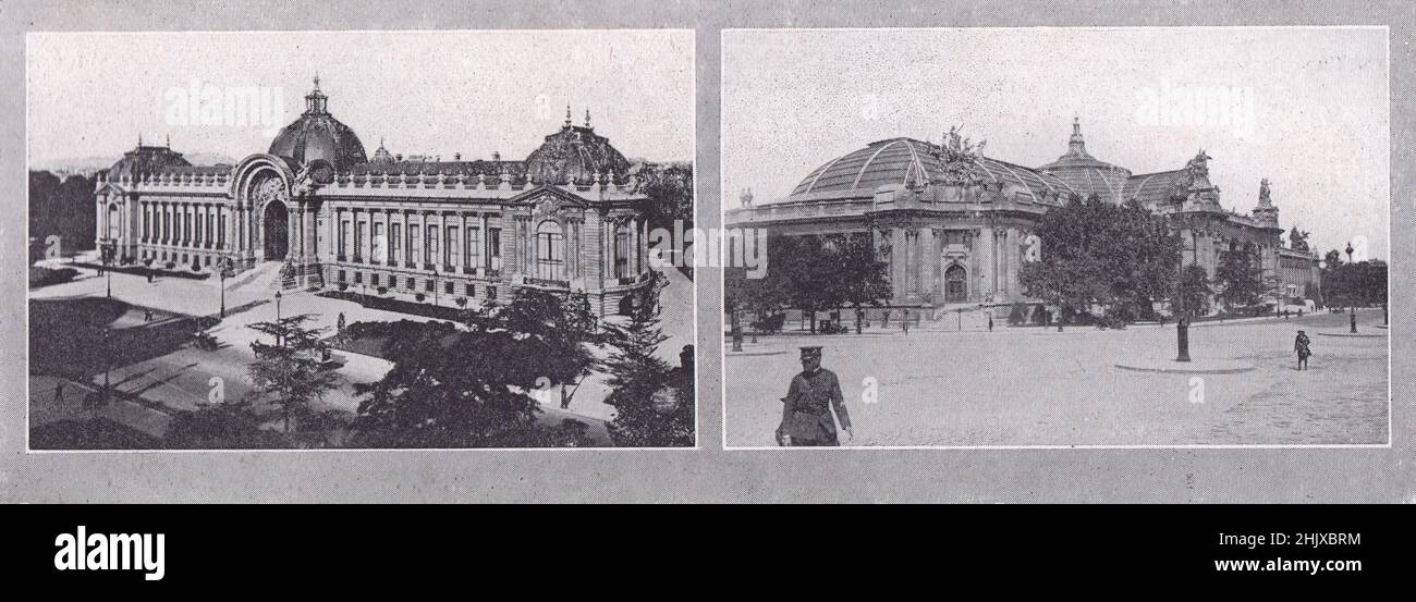 Petit Palais, Grand Palais. Paris. Frankreich (1925) Stockfoto