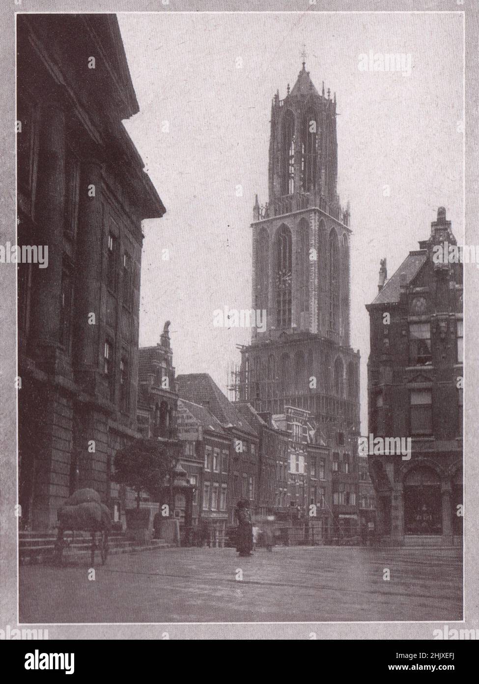 Kathedrale Von Utrecht. Niederlande. Niederlande (1925) Stockfoto