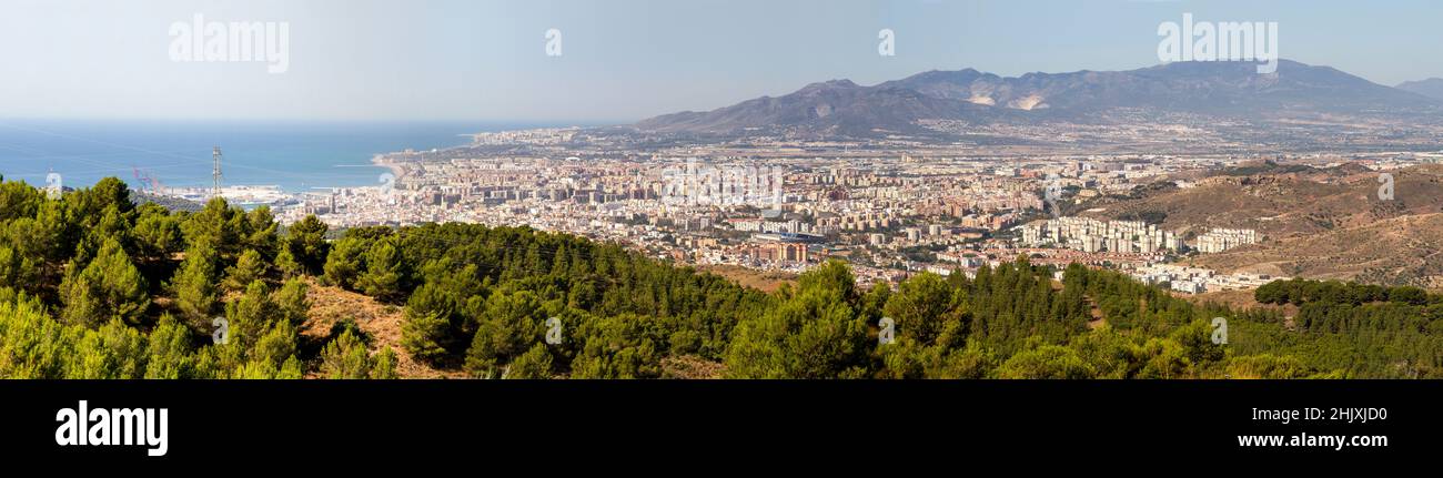 Wunderschönes Malaga Stockfoto