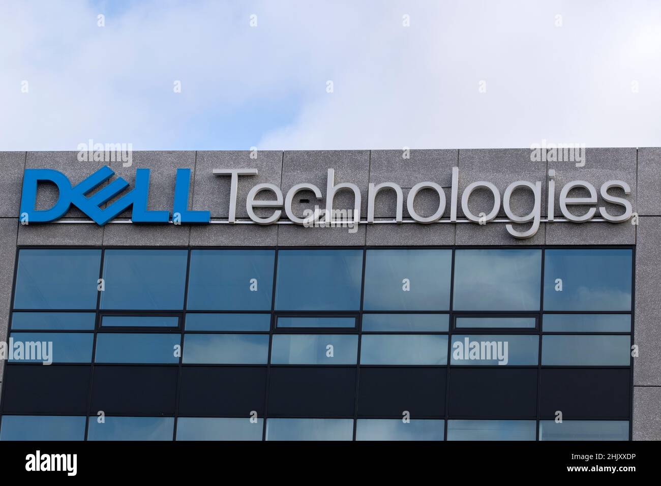 Dell Technologies Building In Amsterdam, Niederlande 30-1-2022 Stockfoto