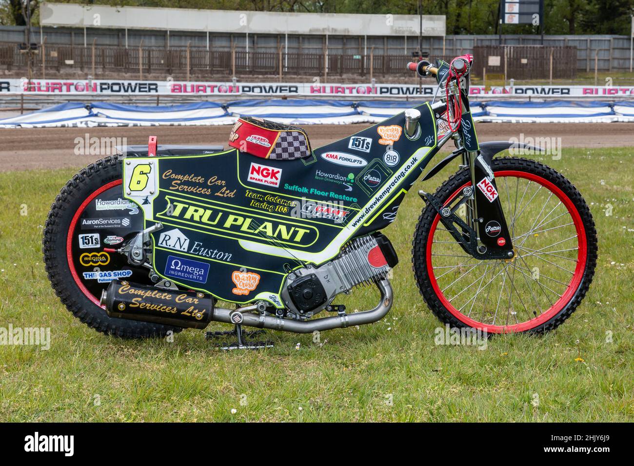 Speedway bike -Fotos und -Bildmaterial in hoher Auflösung – Alamy