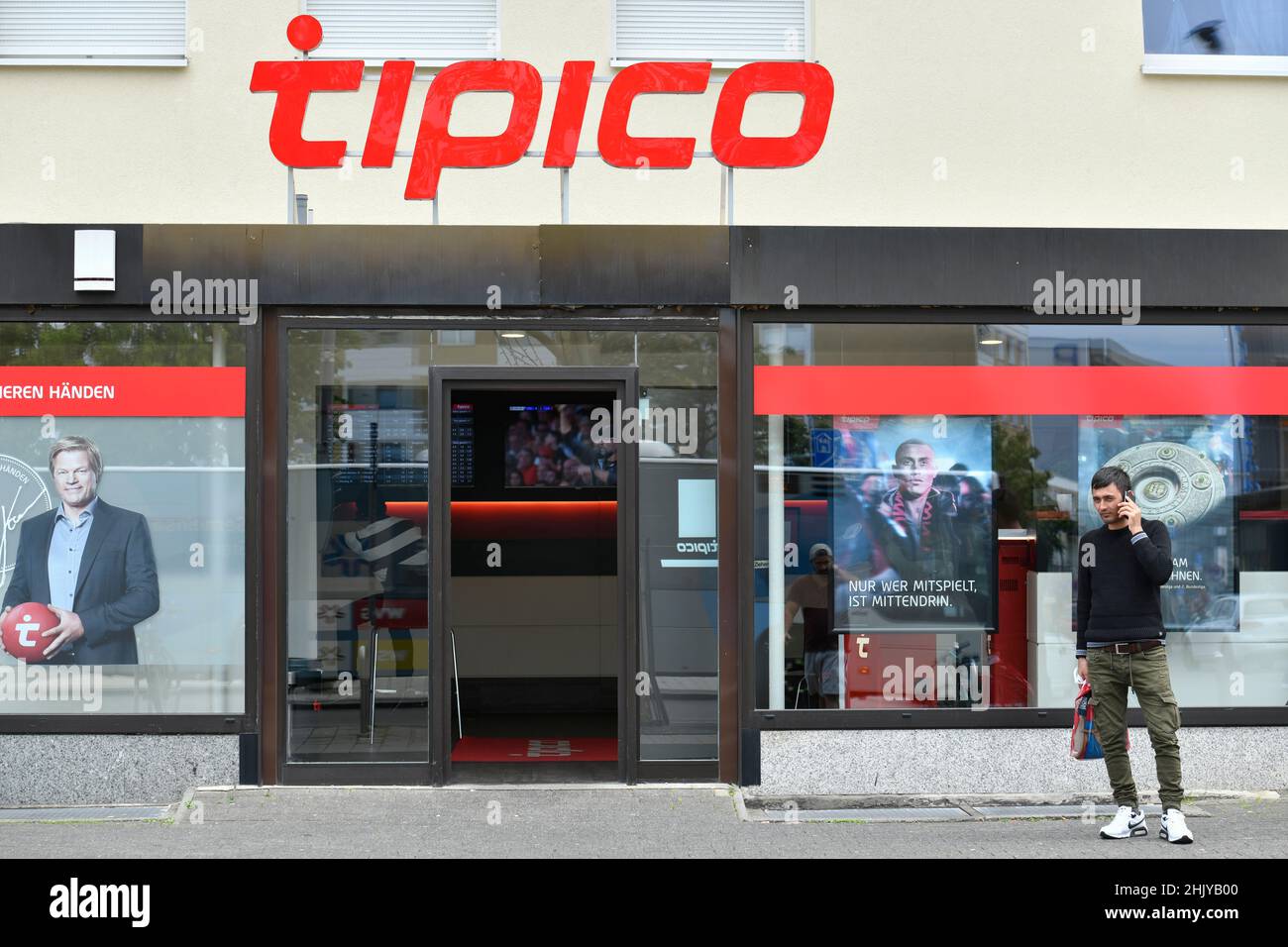 Tipico Wettbüro, Porschestraße, Wolfsburg, Niedersachsen, Deutschland Stockfoto