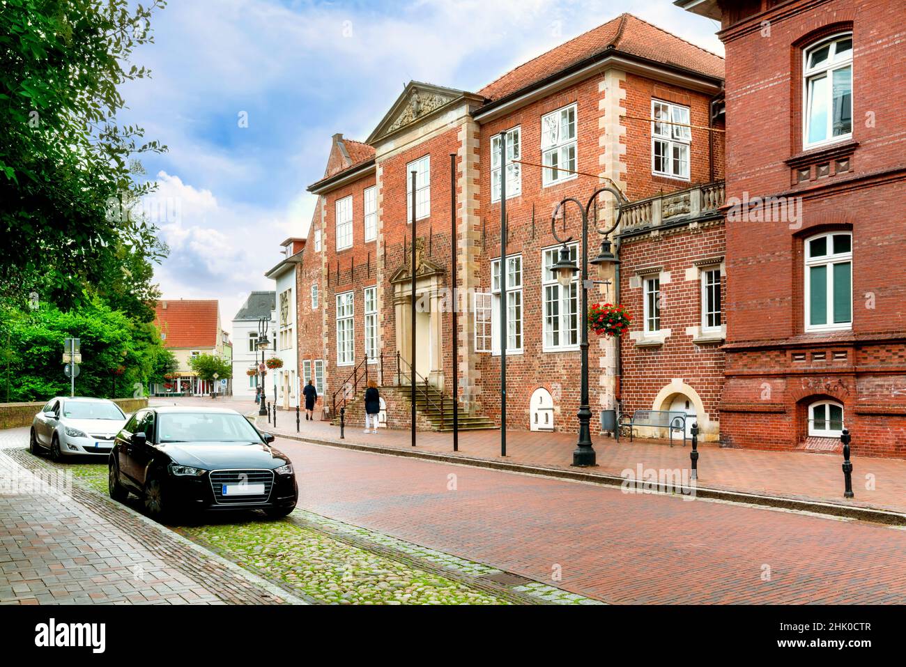 Amtsgericht in der Altstadt von Jever, Niedersachsen, Deutschland - Amtsgericht in Jever Stockfoto
