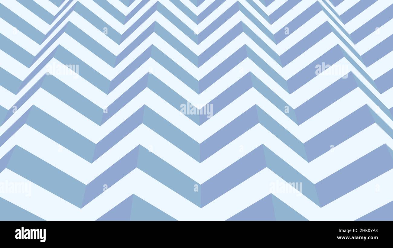 Geometrischer Musterhintergrund, moderne Textur mit Streifen und Zick-Zack-Effekt Stockfoto