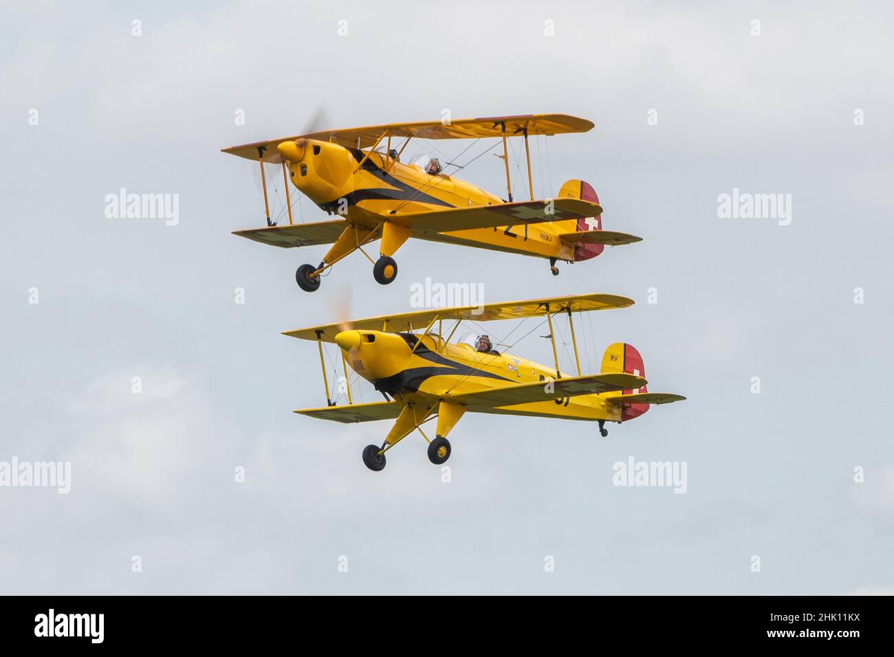 Potomac Antique Aero Squad 49th jährlich Fliegen Sie im Massey Aerodrome ein Stockfoto