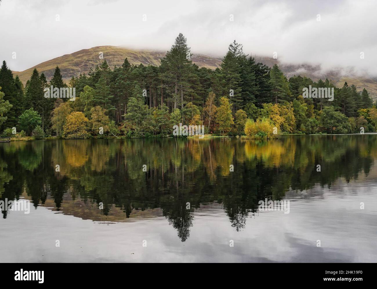 Glencoe Lochan, Glencoe, West Highlands, Schottland Stockfoto