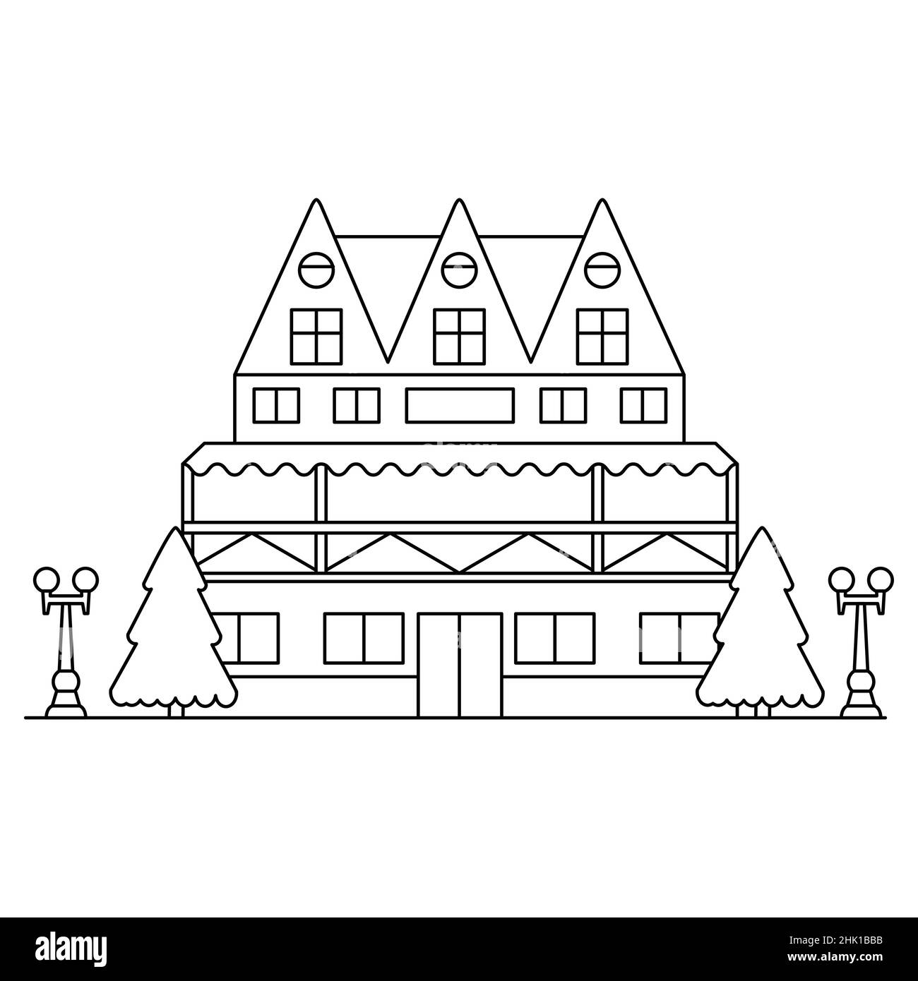 Isoliert auf weißem Hintergrund. Vektordarstellung. Stock Vektor