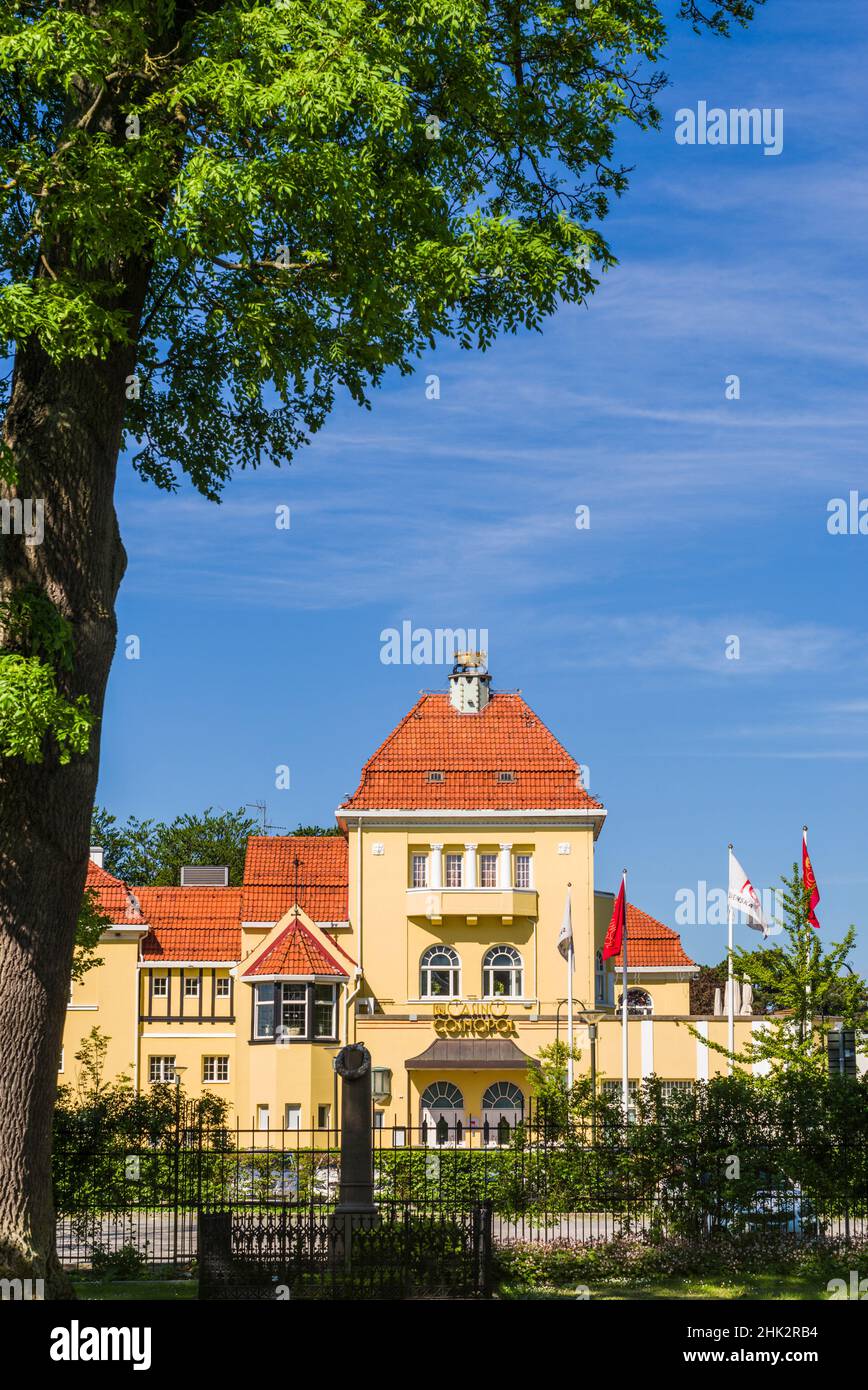 Schweden, Scania, Malmö, Kungsparken Park, Casino, Exterieur Stockfoto
