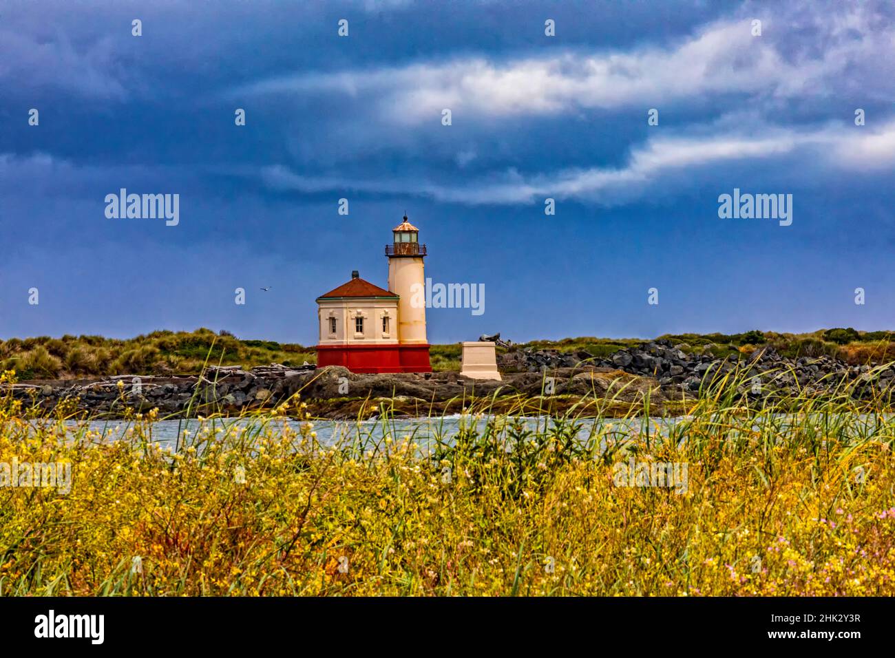 USA, Oregon, Bandon, Beach Stockfoto