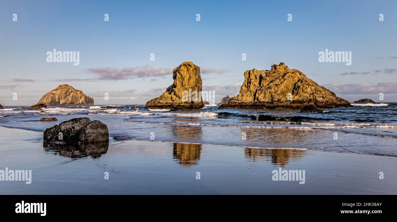 USA, Oregon, Bandon, Beach Stockfoto