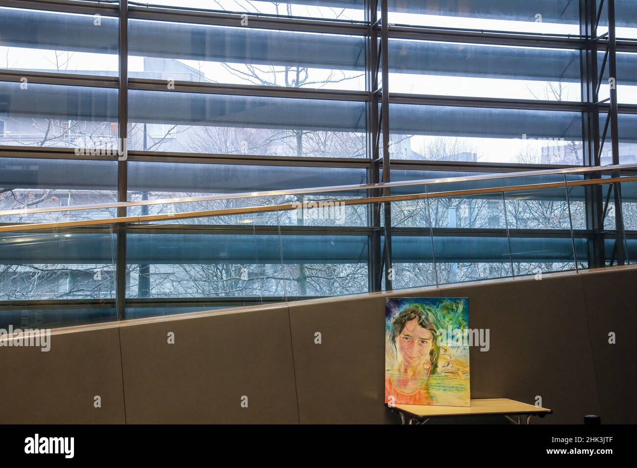 Grenoble hat am 2. Februar 2022 das Gerichtsgebäude in Ostfrankreich wegen des Prozesses gegen Nordahl Lelandais wegen der Entführung und des Mordes an Maelys de Araujo, der während einer Hochzeit verschwand, im August 2017 angeklagt. Foto von Erik Sampers/ABACAPRESS.COM Stockfoto